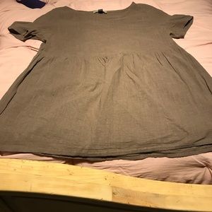 Final touch babydoll top